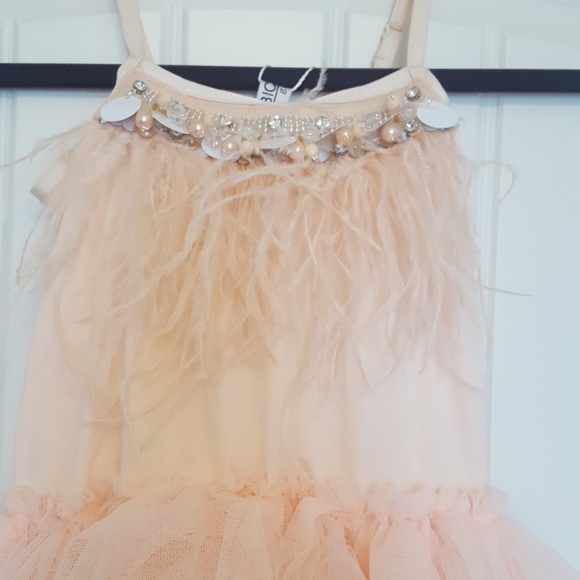 Toddler girl beautiful tutu dress boutique like tutu du monde style - Picture 2 of 4